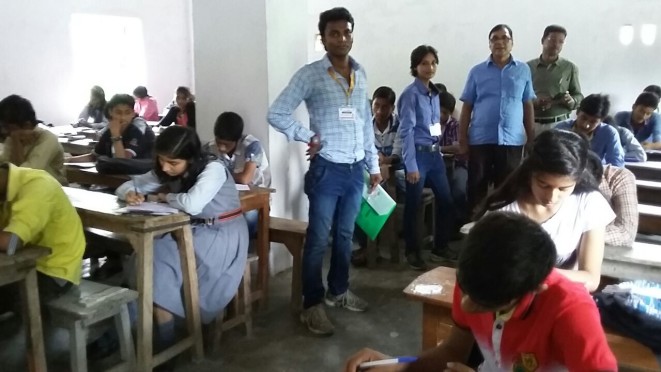 Dr.Madhepuri and Dr.viveka at English Spelling Championship.