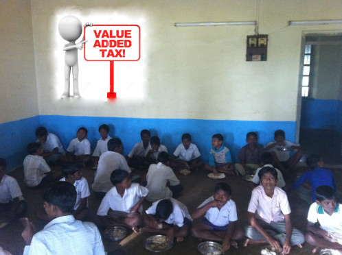 madhepura private schools opposing vat on students meal