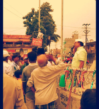 Dr. Madhepuri flag hoisting on independence day 15th August at Bhupendra Chowk Madhepura