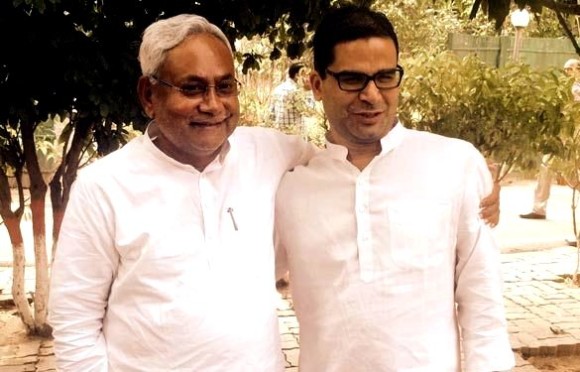 Nitish Kumar & Prashant Kishor