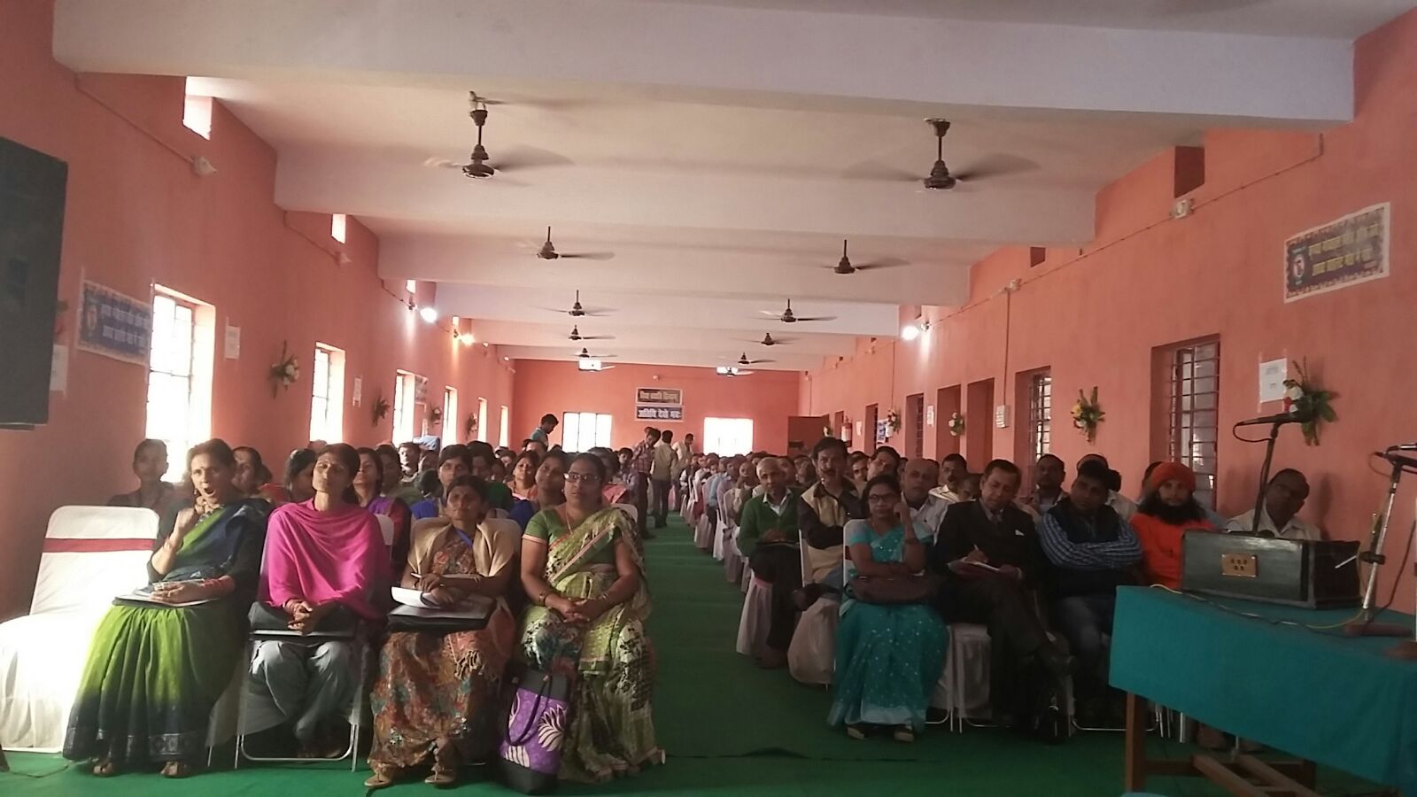 Research Scholars, Teachers & Audience present in the Seminar Hall of Madhepura College Madhepura .