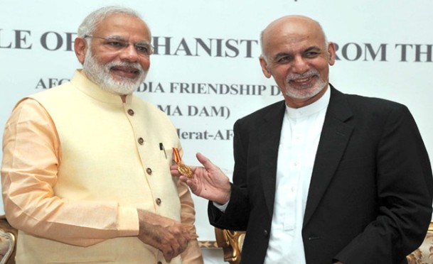 PM Modi with Afghan President