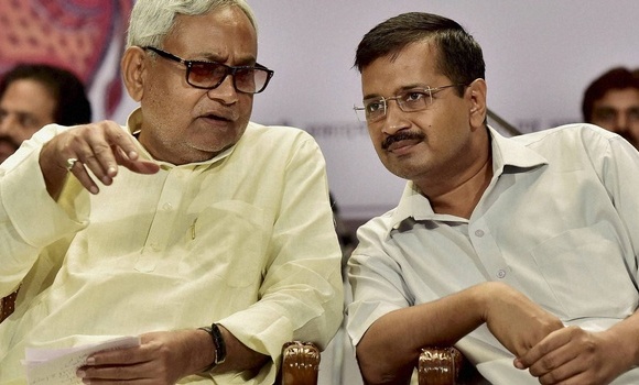 Nitish Kumar & Arvind Kejriwal