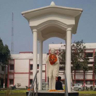 Mahatma Gandhi Pratima at Samaharnalaya Madhepura