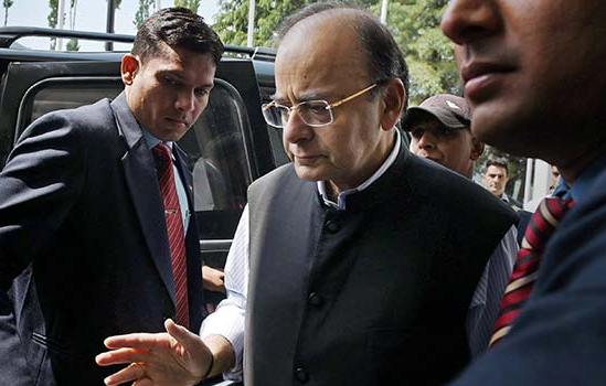 Arun Jaitley in Srinagar