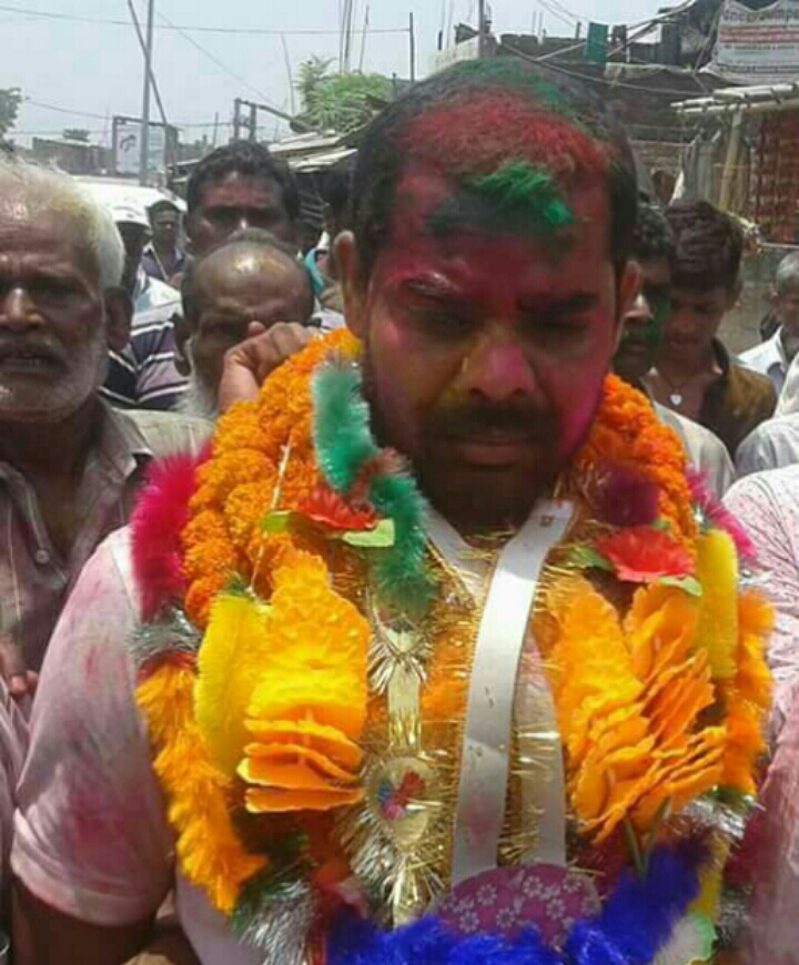 Swet Kamal aka Bauwa Jee - The Newly Elected Chairman of Nagar Panchayat , Murliganj , Madhepura .