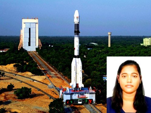 Komal in ISRO