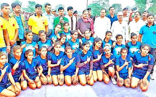 State level Girls Kabaddi Competition at Bhatgama , Chausa Block.