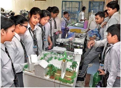 School level scientists exhibition at Patna.