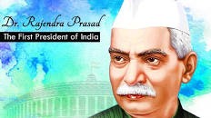 First President of India Dr.Rajendra Prasad