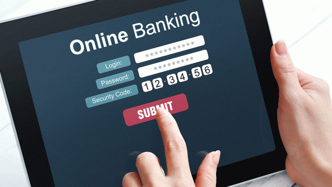 Online banking transactions as per RBI guidelines.