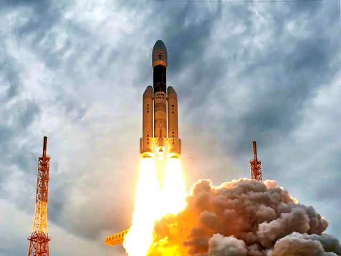 Chandrayaan- 2 launched by India.