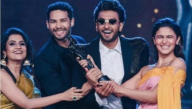 13 film fare award goes to Gully Boy