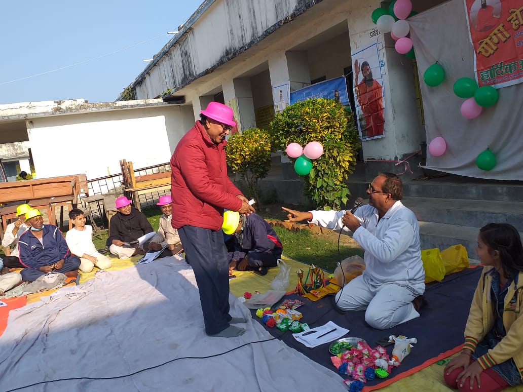 Patanjali Holi Milan at Madhepura.