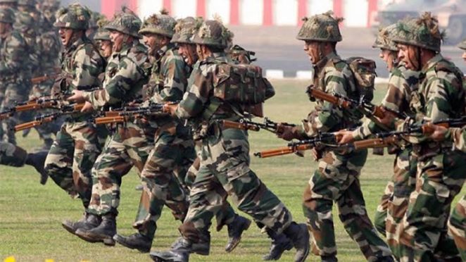 Indian Army on alert at Indo-China Border.