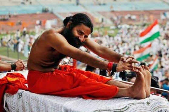 Swami Ramdev on Yoga Day.