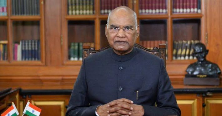 President of India Ram Nath Kovind.