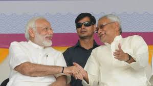 Nitish and Modi