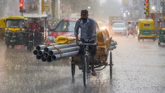 Heavy monsoon rainfall in Bihar