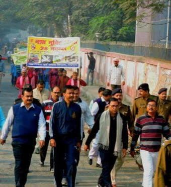 Dr.Madhepuri, DM Md.Sohail,Sp Rajesh kumar