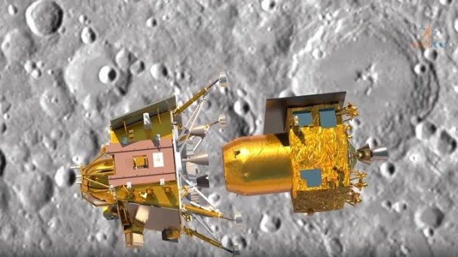 chandrayan 3 landed on moon.