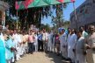 Dr.Bhupendra Madhepuri along with MLC Vijay Verma, Indranarayan Pradhan, Jai Kishore and others at Shahid asadanand Chowk Madhepura.